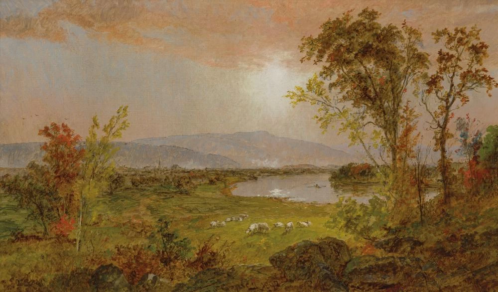 Un'ansa del fiume, 1892